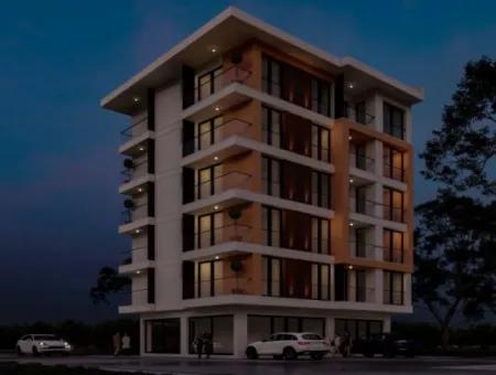 2+ 1 Zero Apartments For Sale With Façade On Mugla Ortacada Dalyan Road
