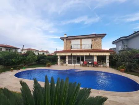 Luxury Detached 4 1 Villa With Swimming Pool In Mugla Dalyan For Sale