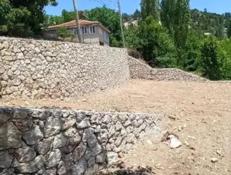 Detached Land Of 442 M2 For Sale In Denizli Çameli Ayvacık