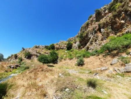 Muğla Ortaca Dalyanda Canal Front 6 500 M2 Land With Title Deed For Sale