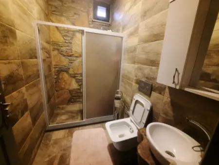 Muğla Dalyan Gökbelde Sea View, Swimming Pool, 1800 M2 Land 2 1 Furnished Stone House For Rent