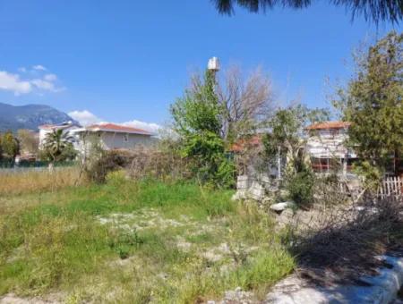 500 M2 Land For Rent In Dalyan Gülpınarda Busy Street