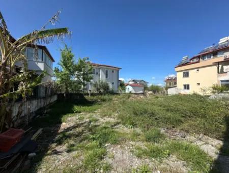 327 M2 Villa Plot For Sale In Dalaman Karaçalı