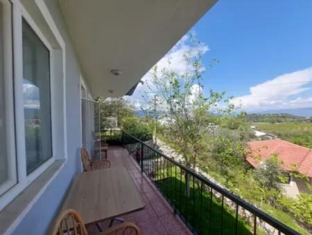 2 1 Furnished House For Rent On A 400 M2 Detached Plot With Lake And Nature View In Muğla Dalyan