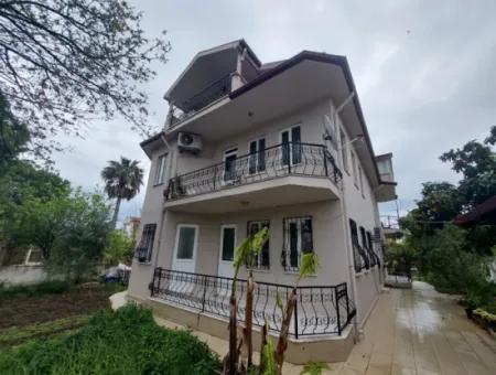 Ortaca Dalyanda 3 1, Furnished Ground Floor Apartment For Rent
