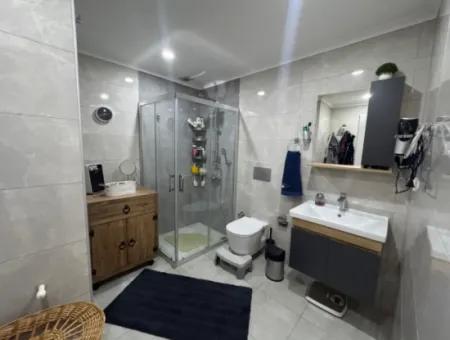 Fethiye Foça Calisda 680M2 Plot With Zero Swimming Pool 160M2, 4 In 1 Roof Duplex For Sale
