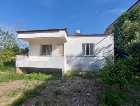 508 M2 Zoned Land And Detached House For Sale In Ortaca Cumhuriyet