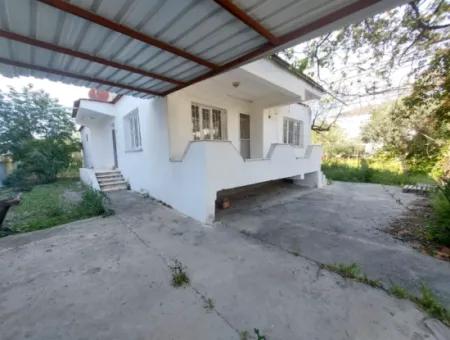 508 M2 Zoned Land And Detached House For Sale In Ortaca Cumhuriyet
