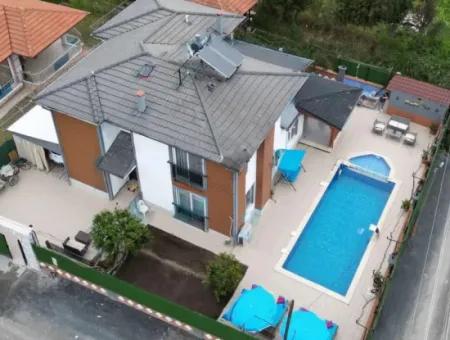 Türsab Certificated Detached Luxury Villa For Sale In Ortaca Akıncı