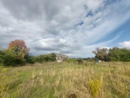 Detached Land Of 15 000 M2, 250 M2 With Construction Rights In Muğla Dalyan Is For Sale