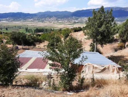 2 1 Houses And 200 M2 Barn On 5 000 M2 Detached Land In Çameli Kızılyaka For Sale