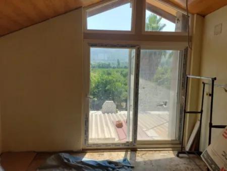 Detached House With Swimming Pool, Mountain And Nature View In Muğla Ortaca Okçular For Sale