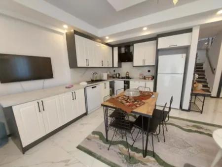 Duplex With Detached Swimming Pool In Muğla Dalyan Complex For Sale