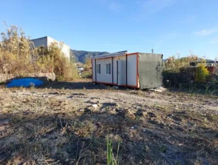 Container With Boat Mooring Place By The Canal In Muğla Ortaca Dalyan – For Sale