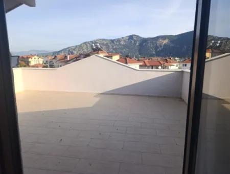 Ortaca Dalyanda Swimming Pool 80 M2, 2 1 Furnished Flat For Rent