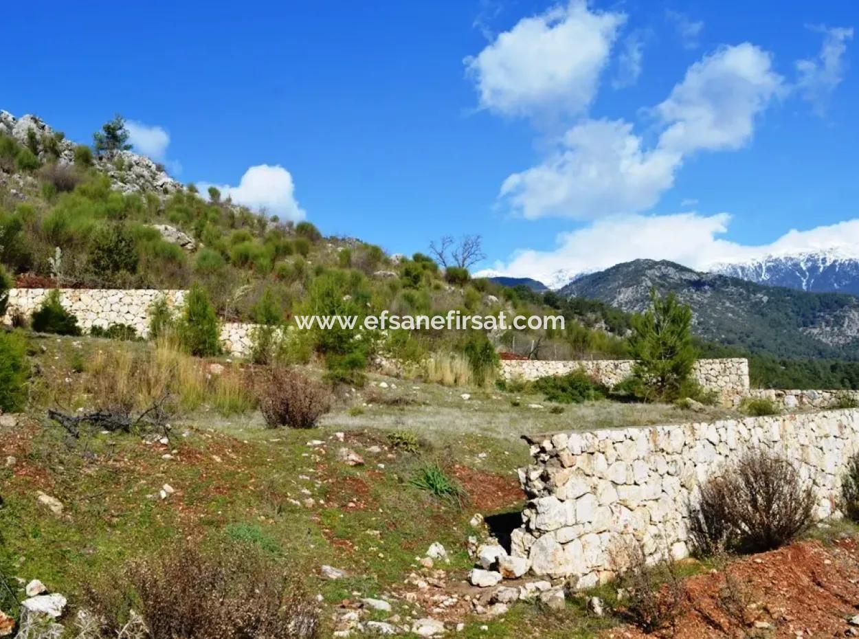 Fethiye Üzümlü Kızılbelde Satılık İmarlı Arsa