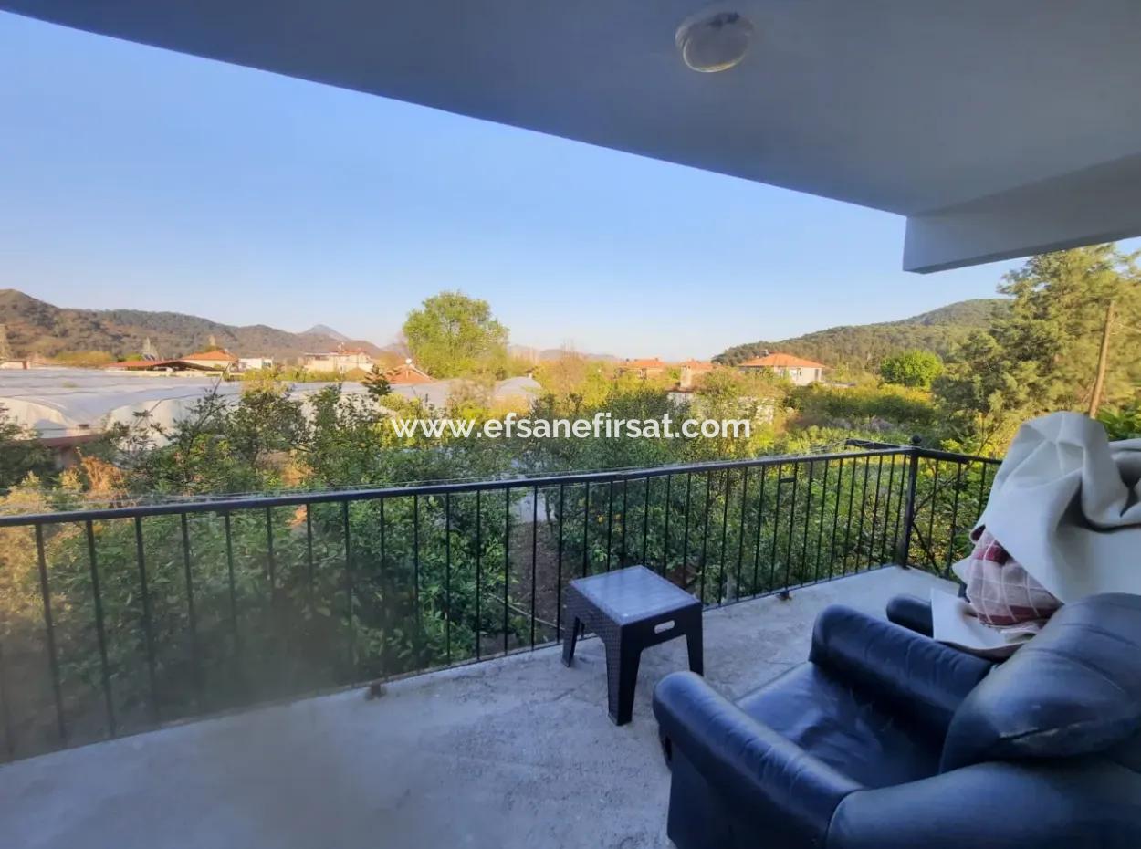Muğla Ortaca Kemaliye De 1 000 M2 Arazide 2 Katlı Bahçeli Evi Satılık