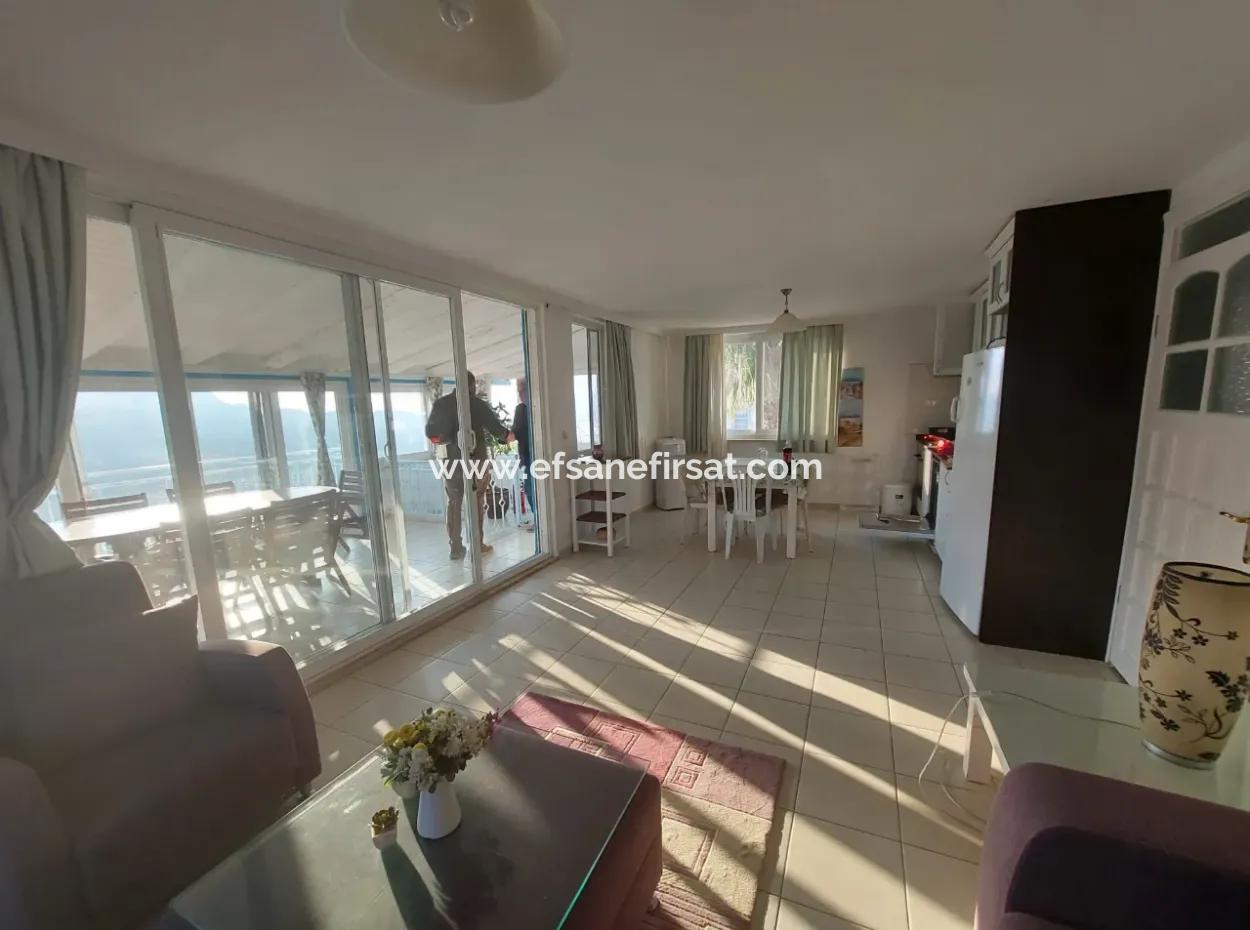 Muğla Dalyan Gökbel De 4+1 Deniz Manzaralı Müstakil Eşyalı Villa Satılık