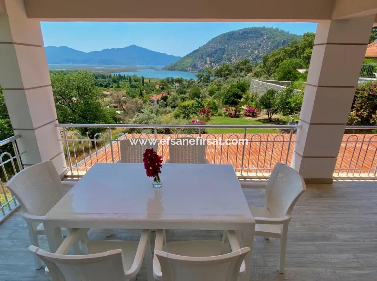 Köyceğiz Çandır Mah 2+1 Eşyalı Geniş Daire Yıllık Kiralık