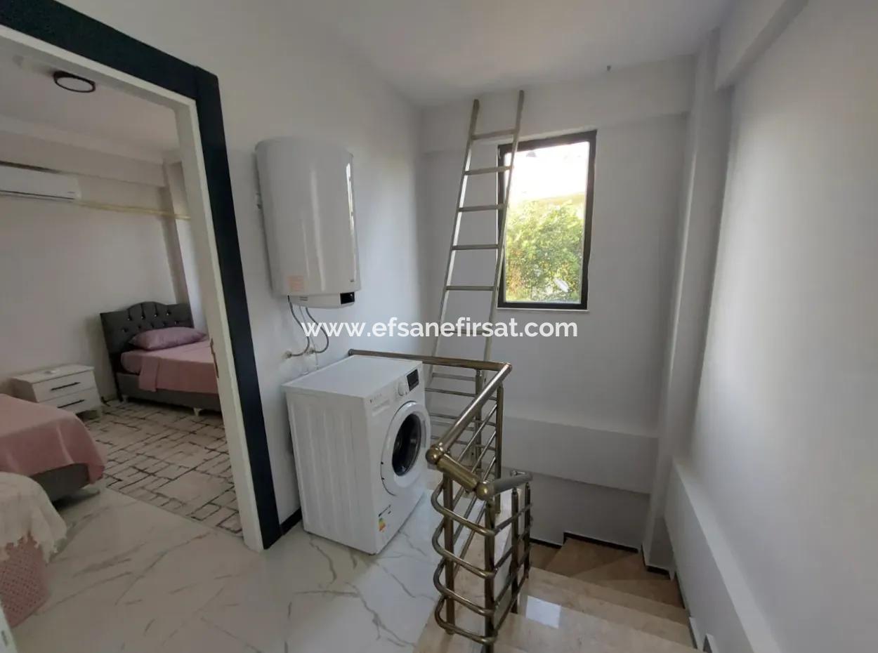 Muğla Dalyanda Site İçinde Sıfır Müstakil Yüzme Havuzlu Eşyalı Dubleks Kiralık