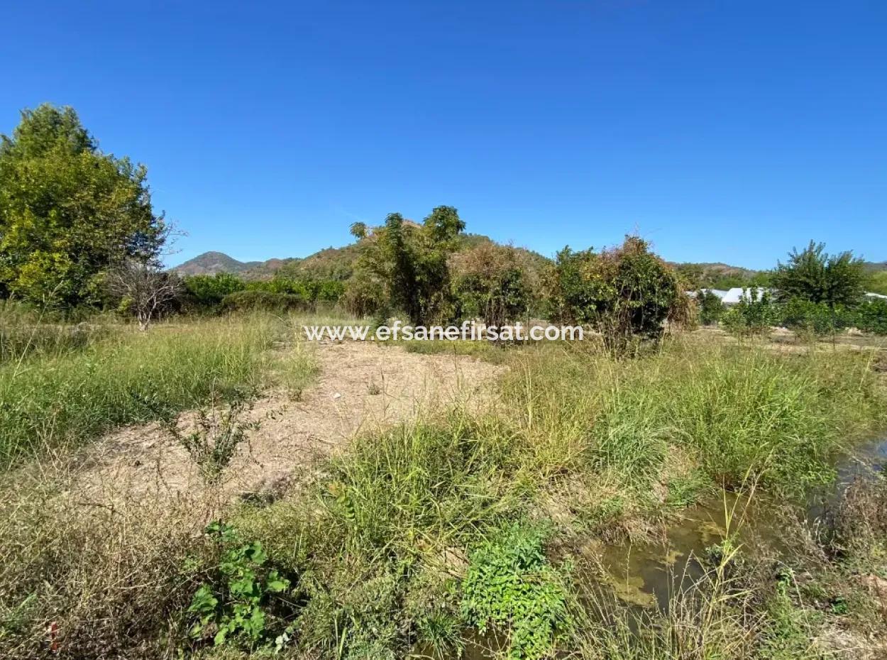 Ortaca Gölbaşında 960 M2 Hisseli Bahçe Satılık