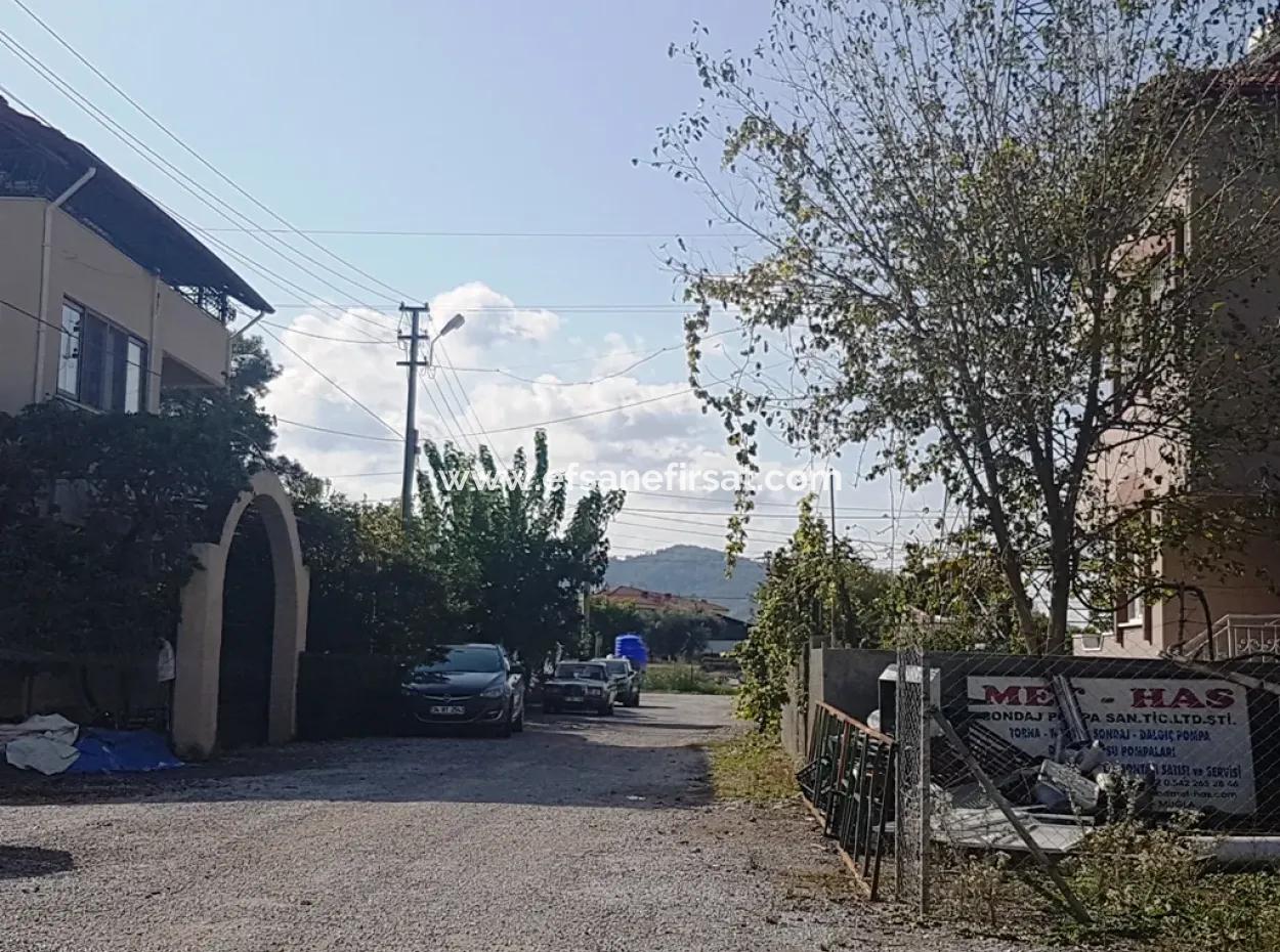 Muğla Ortaca Çaylıda Ticari İmarlı Arsa Satılık Veya 3+1 Daire İle Takas Olur