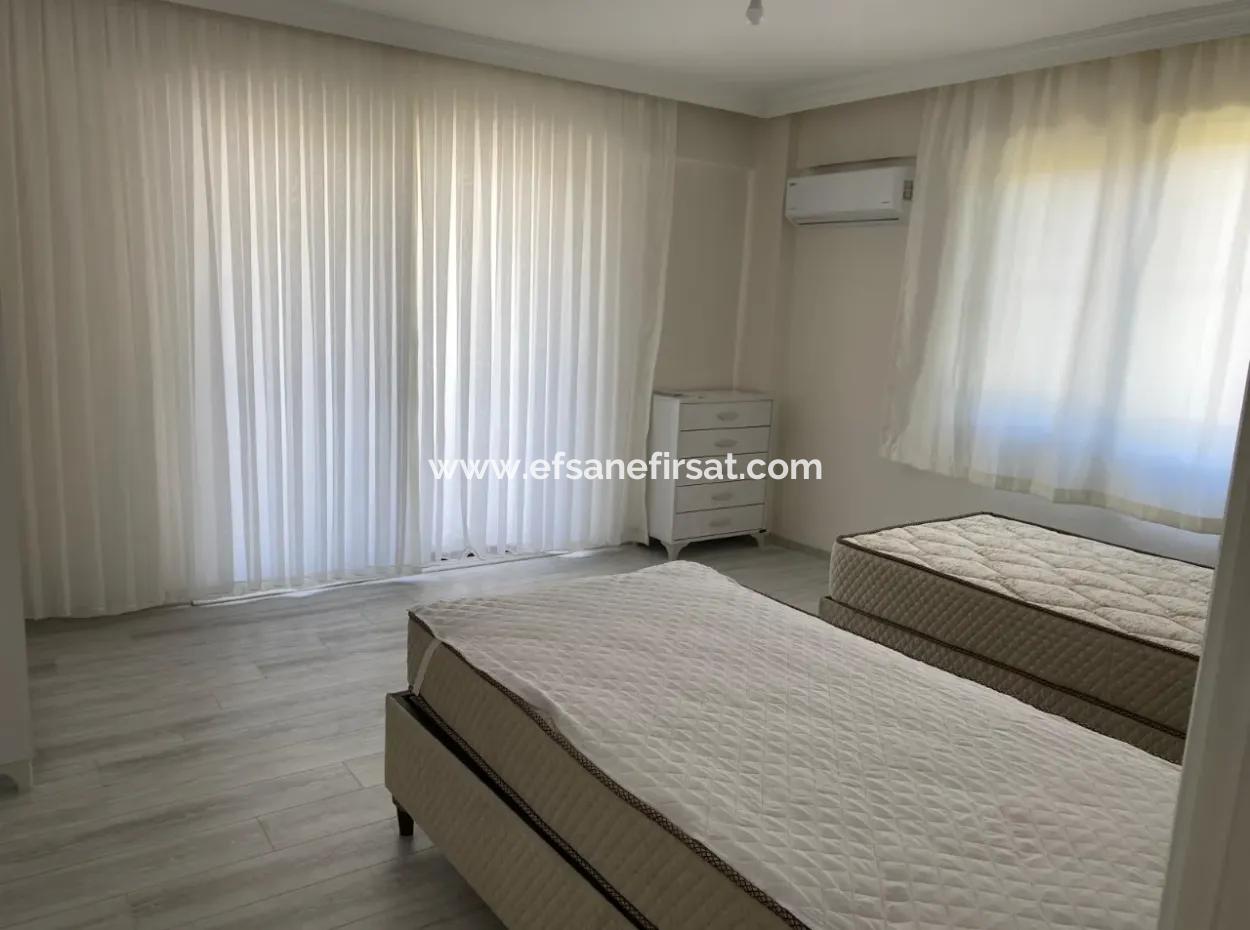 Ortaca Okçularda 500 M2 Müstakil Arsada 4+1 Sıfır Eşyalı Ev Kiralık