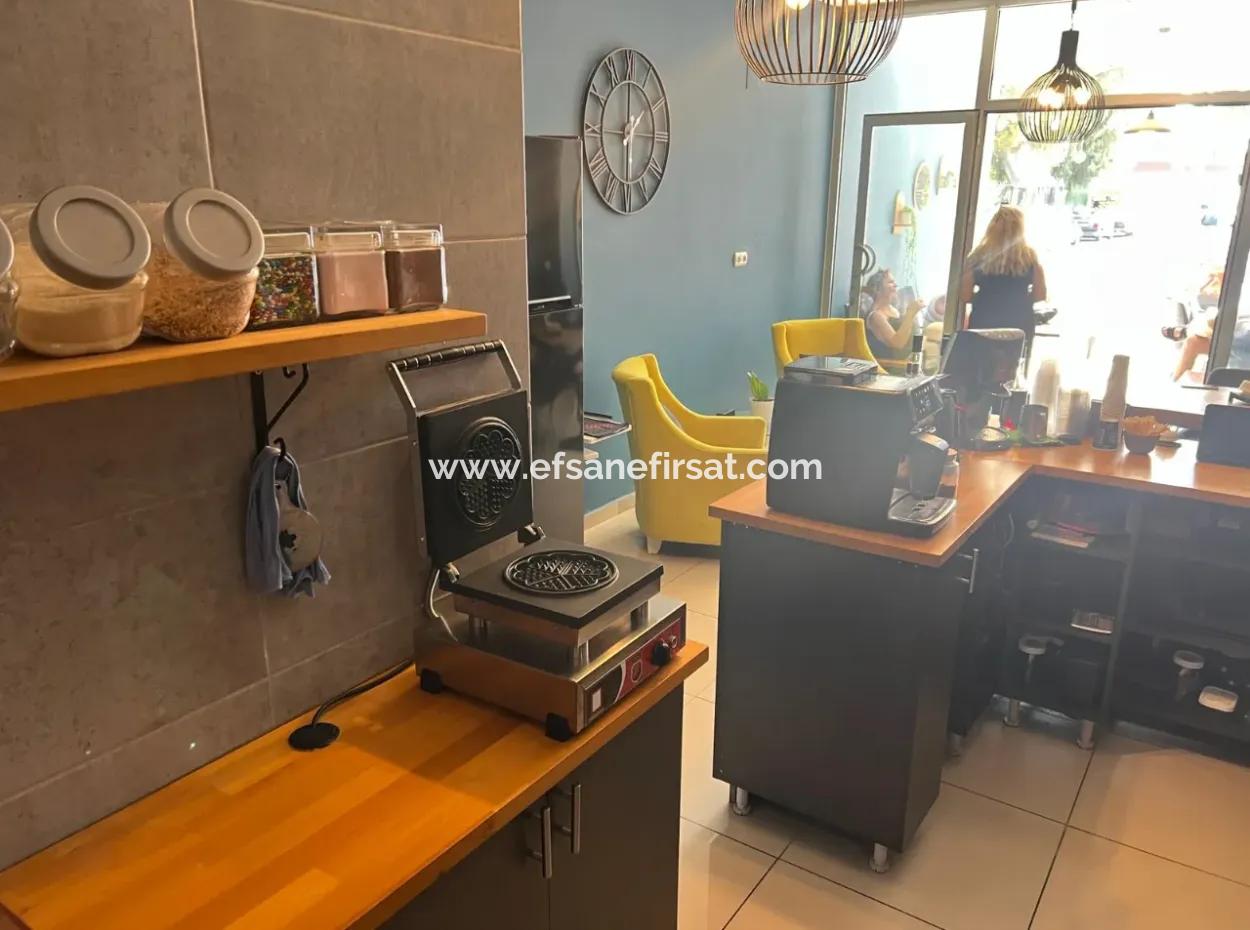 Muğla Köyceğiz Merkezde Göle Yakın İşyeri Cafe  Devren Satılık