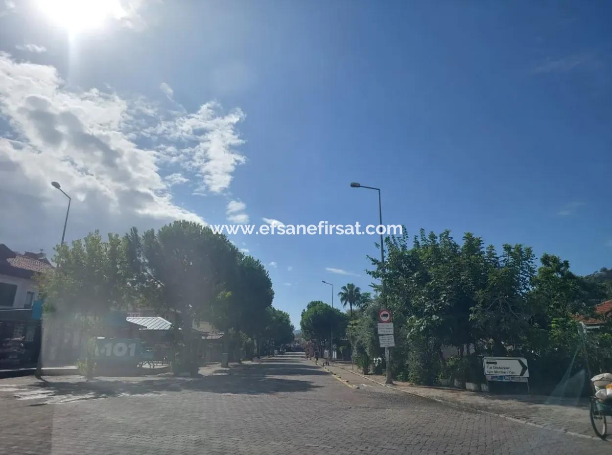 Dalyan Gülpınarda İşlek Caddede 1000 M2 Ticari İmarlı Arsalar Yap İşlet Devret Şeklinde Verilecektir
