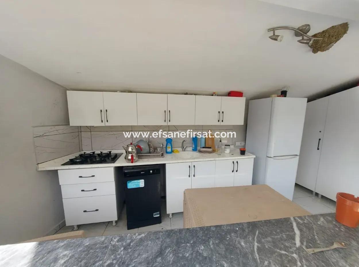 Muğla Ortaca Gökbel  Doga İçinde  Yüzme Havuzlu 1+1 Ahşap Eşyalı Bungalov Kiralık