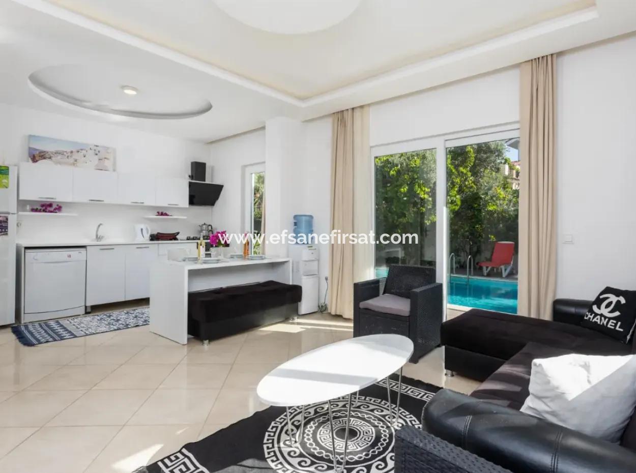 Muğla Dalyan Da 120 M2, 3+1 Eşyalı Yüzme Havuzlu Villa 6 Aylık Kiralık