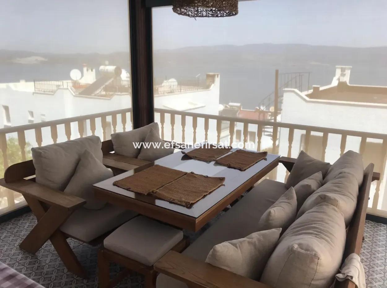 Milas Boğaziçi'nde  Deniz Manzaralı 3+1 Dubleks Acil Satılık