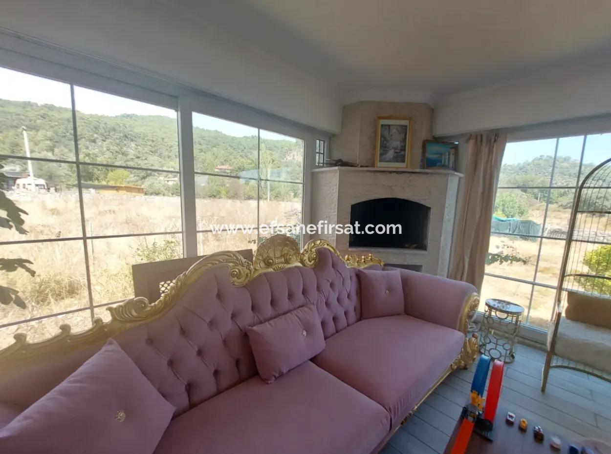 Köyceğiz Çandır’da 2+1 Eşyasız Geniş Müstakil Ev Yıllık Kiralık