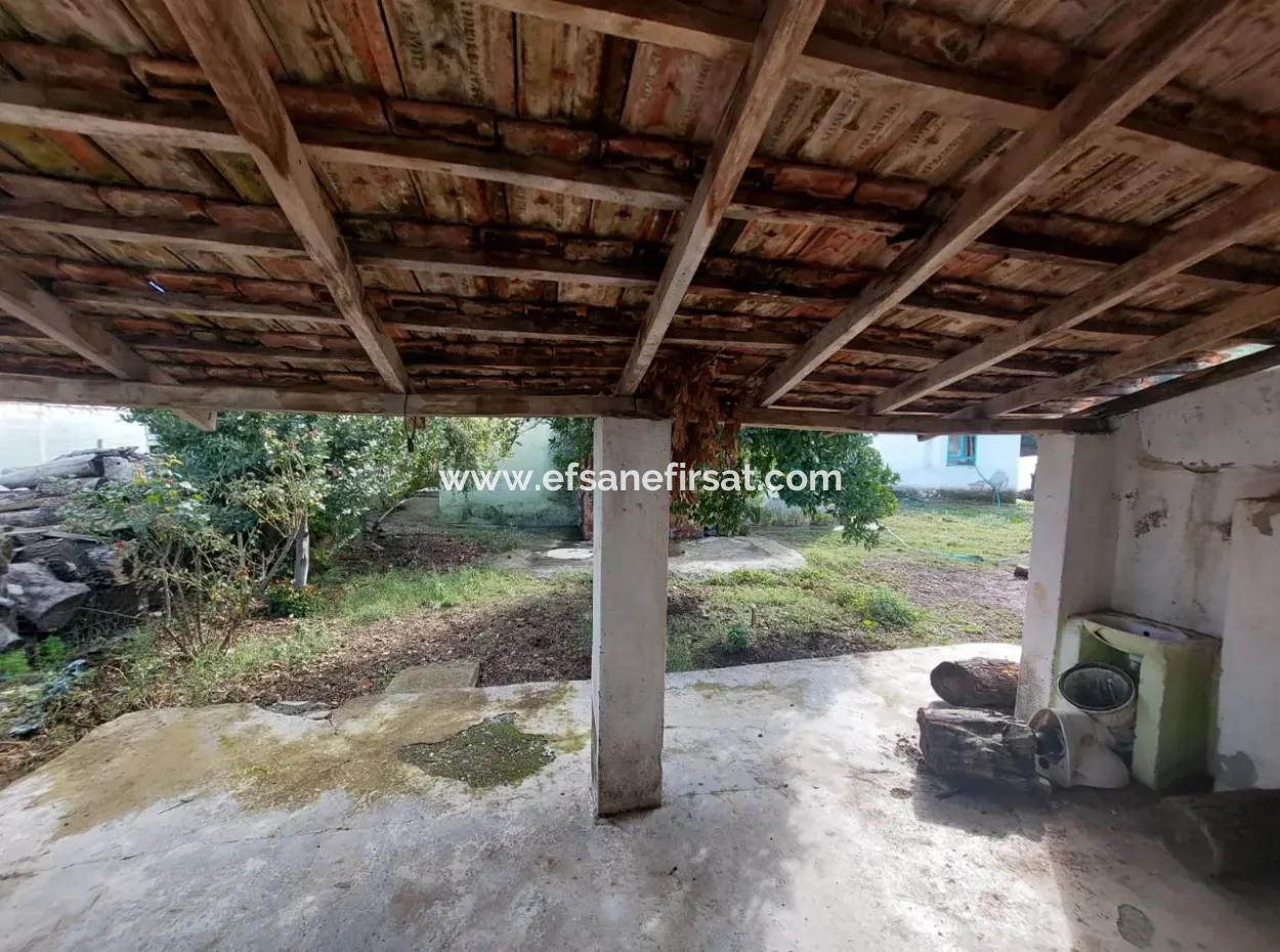 Muğla, Köyceğiz, Kavakarası 500 M2 Arazide 80 M2  2+1 Kelepir Köy Evi Satılık