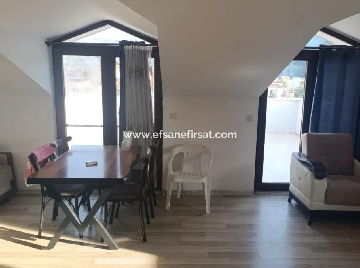 Ortaca Dalyanda Yüzme Havuzlu 80 M2, 2+1 Eşyalı Daire Kiralık