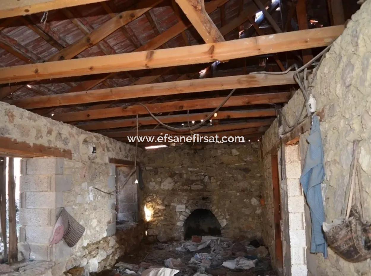 Çameli Gökçeyakada Satılık Veya Takas Taş Ev Ve Arazisi