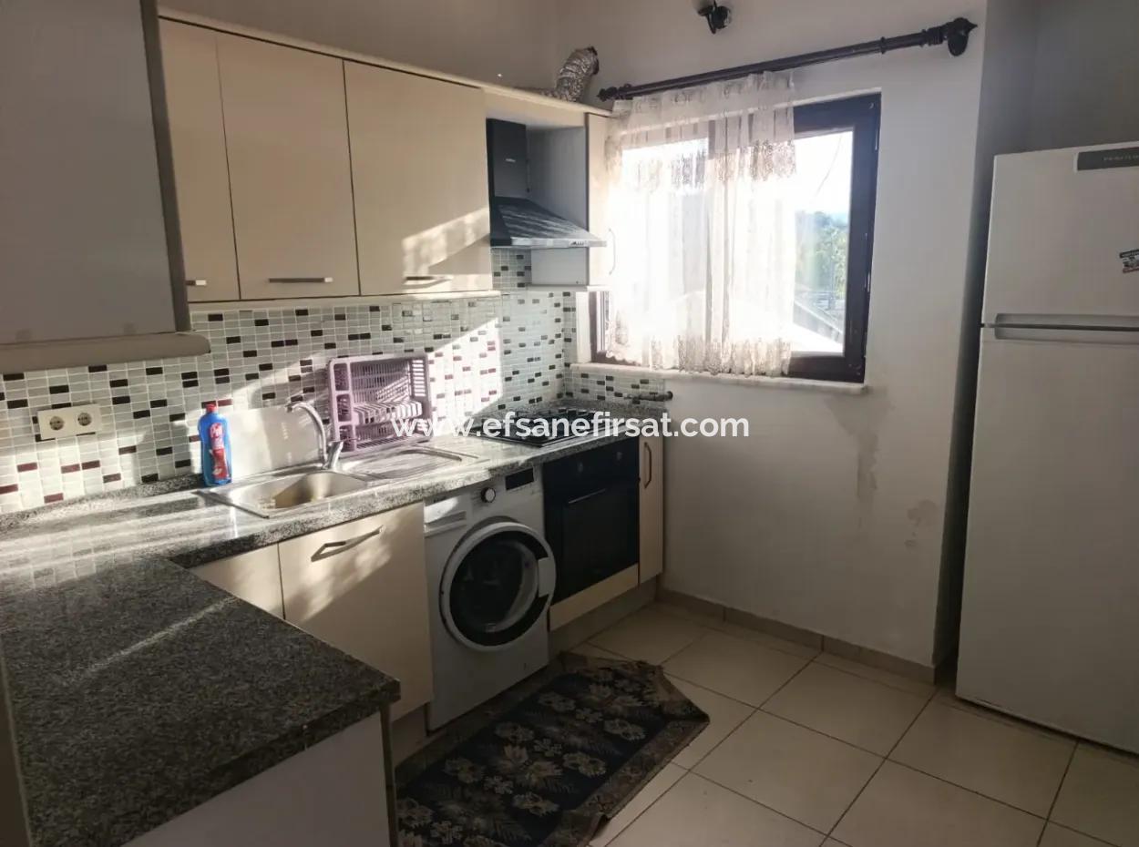 Ortaca Dalyanda Yüzme Havuzlu 80 M2, 2+1 Eşyalı Daire Kiralık