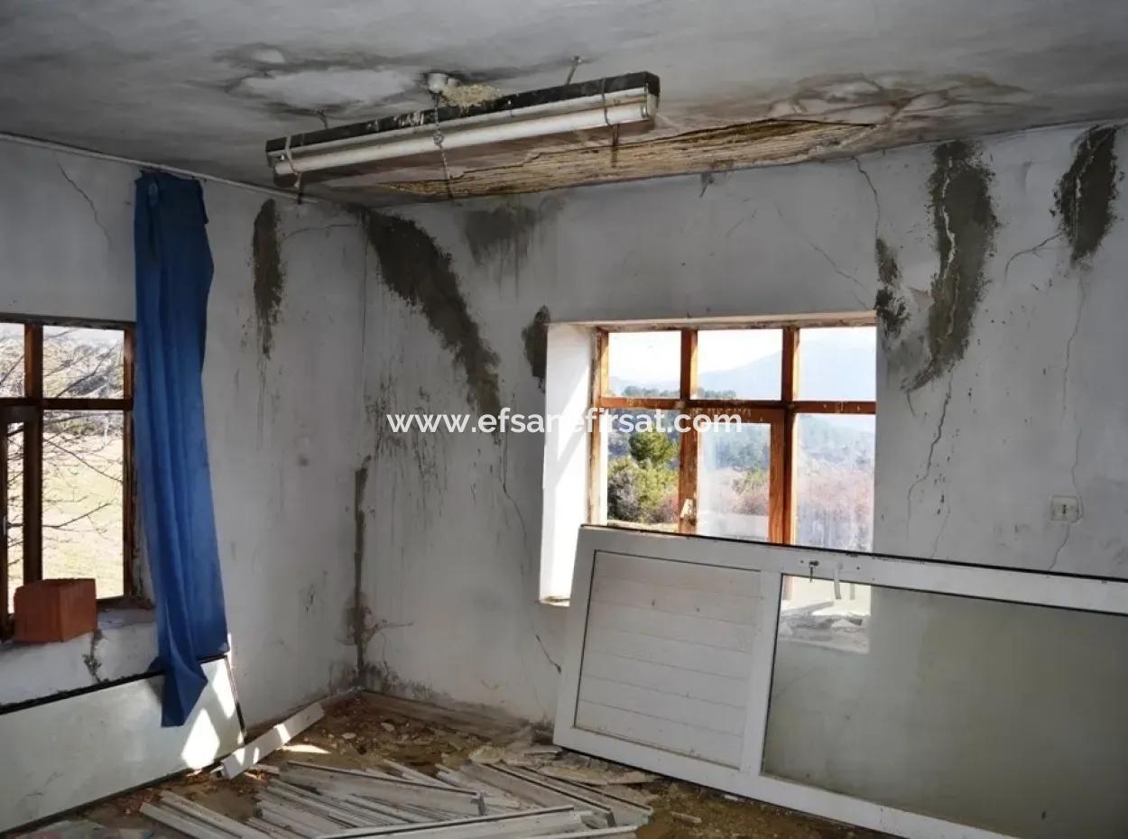 Çameli Gökçeyakada Satılık Veya Takas Taş Ev Ve Arazisi