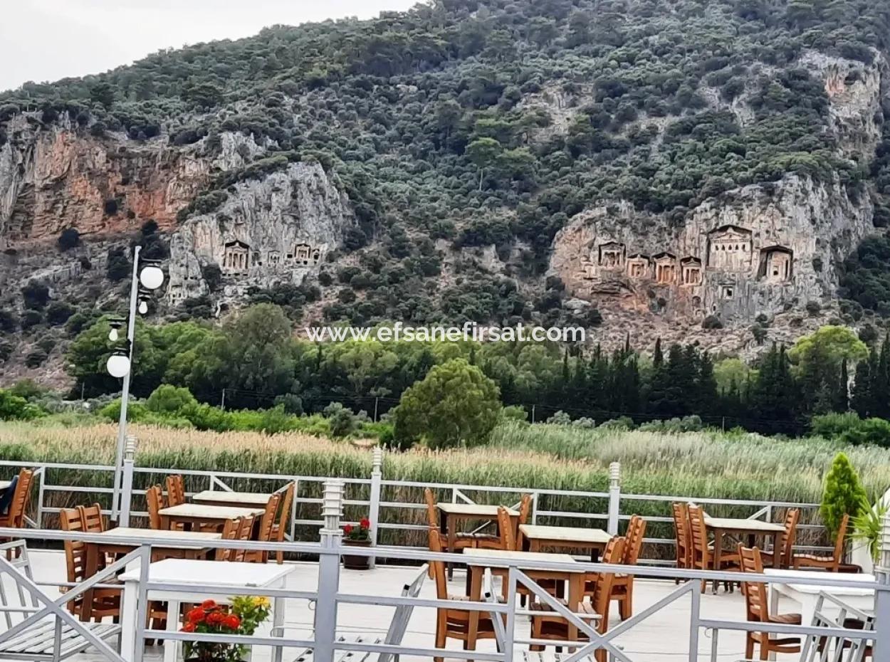Muğla Dalyanda Satılık Kanal Sıfır Otel Ve Lüks Restaurant