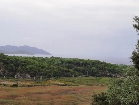 Muğla Ortaca Sarıgermede 880 M2 Full Deniz Ve Doğa Manzaralı Arsa Satılık