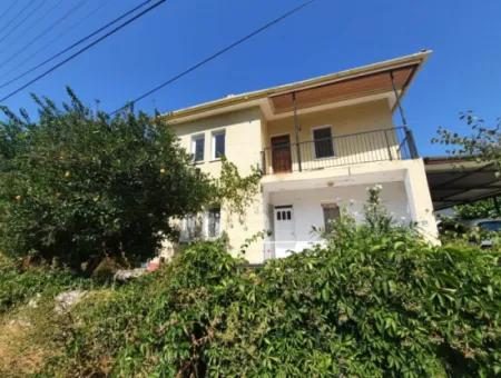 Muğla, Ortaca Dalyanda Müstakil Bahçe İçinde 2 Katlı Evin 2. Katı Kiralık