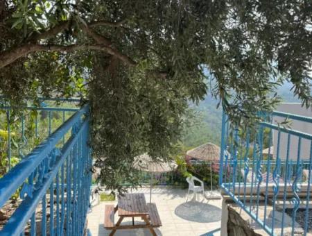 Muğla Dalyan Gökbel De 4+1 Deniz Manzaralı Müstakil Eşyalı Villa Satılık