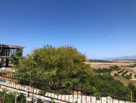 Didim Hisarda, 220 M2, 3+1 Deniz Manzaralı Dubleks Satılık Veya Arazi İle Takas