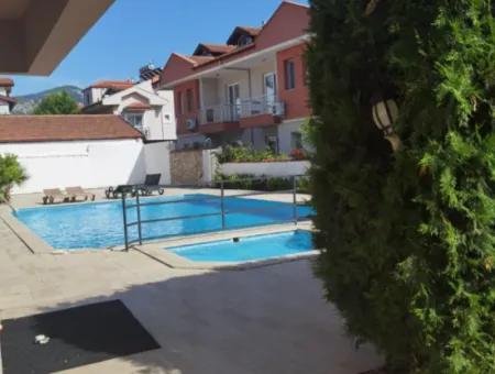 Muğla Ortaca Dalyanda Yüzme Havuzlu, Full Eşyalı 1+1 Daire Kiralık