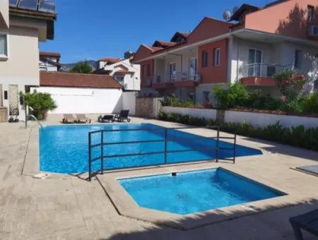 Muğla Ortaca Dalyanda Yüzme Havuzlu, Full Eşyalı 1+1 Daire Kiralık