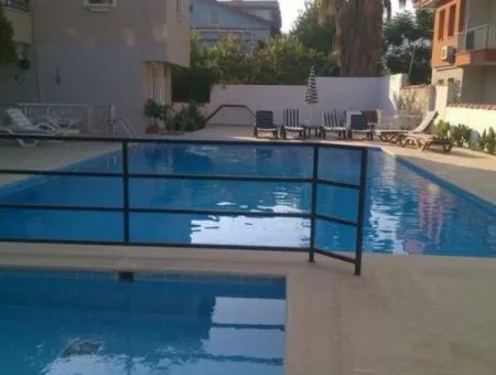 Muğla Ortaca Dalyanda Yüzme Havuzlu, Full Eşyalı 1+1 Daire Kiralık