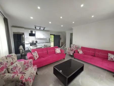 Ortaca Okçular Da  3+1 Sıfır Eşyalı Dubleks Kiralık