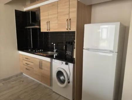 Ortaca Çarşı Merkezde Eşyalı 1+1 Geniş Daire Kiralık.