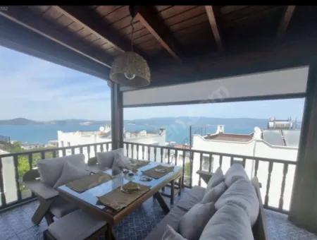 Milas Boğaziçi'nde Deniz Manzaralı 3+1 Dubleks Acil Satılık