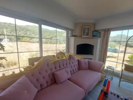 Köyceğiz Çandır’da 2+1 Eşyasız Geniş Müstakil Ev Yıllık Kiralık